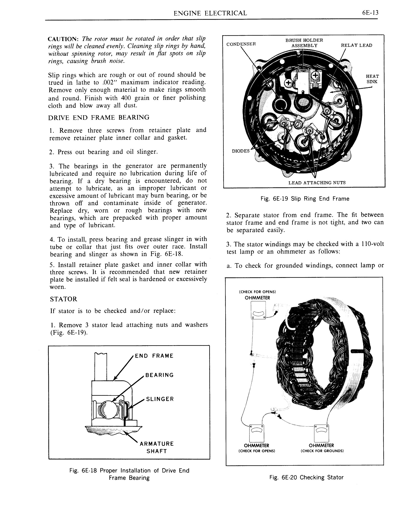 1970 Pontiac Chassis Service Manual - Engine Electrical Page 13 of 45